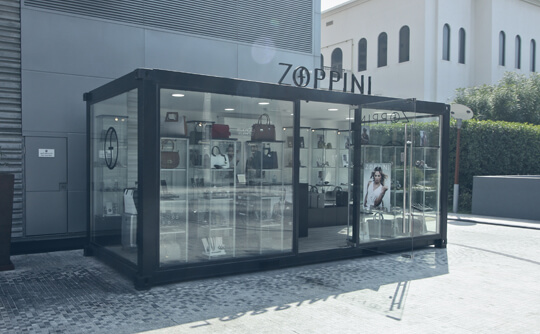 Container POP UP stores