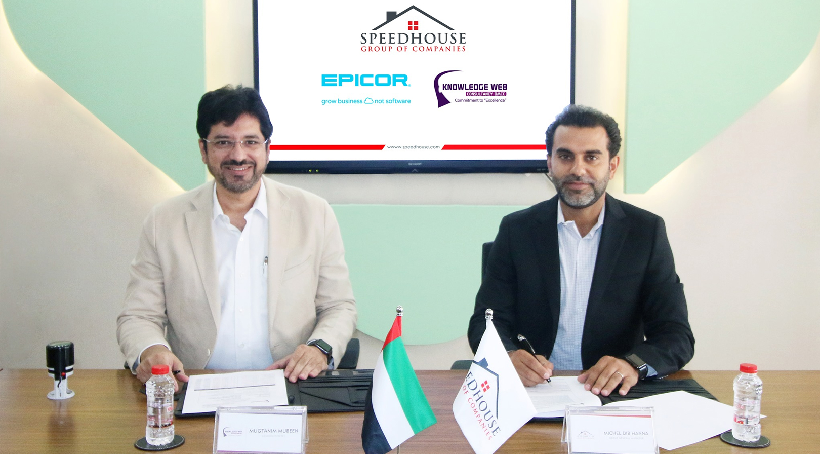 Speed House Group implemented the EPICOR software solution through Knowledge Web consultancy, Dubai.
